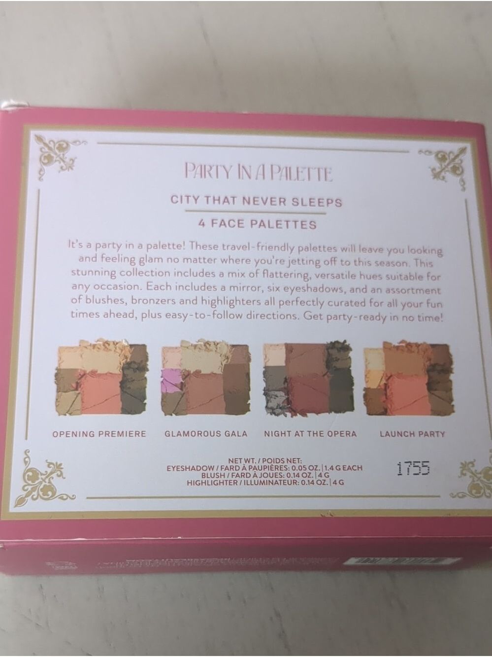 New 4 FACE PALETTES Laura Geller - Picture 9 of 9